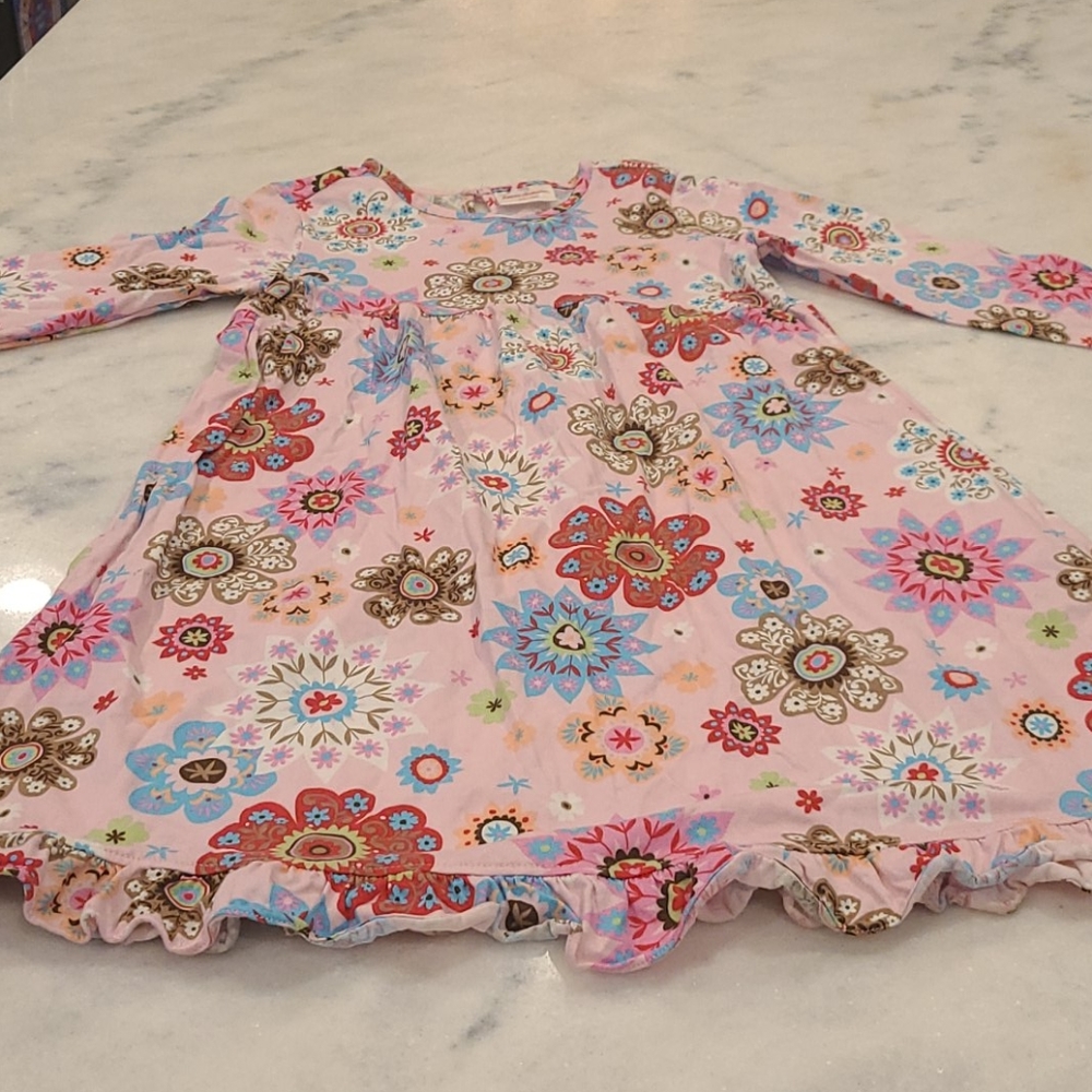Hanna Andersson pink floral dress